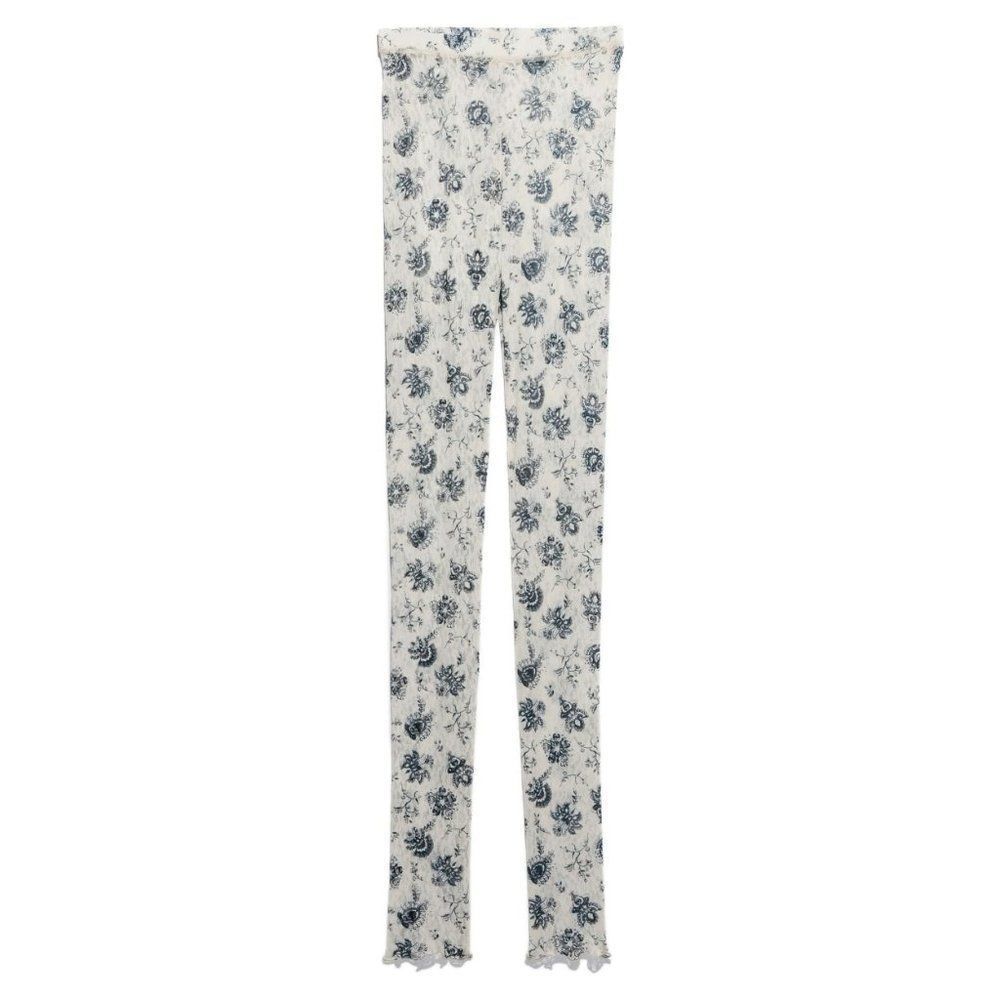 Free People Women Layered In Lace Floral Legging Ivory Combo - Picture 5 of 12